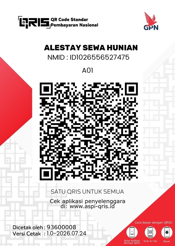 QRIS Alestay Sewa Hunian