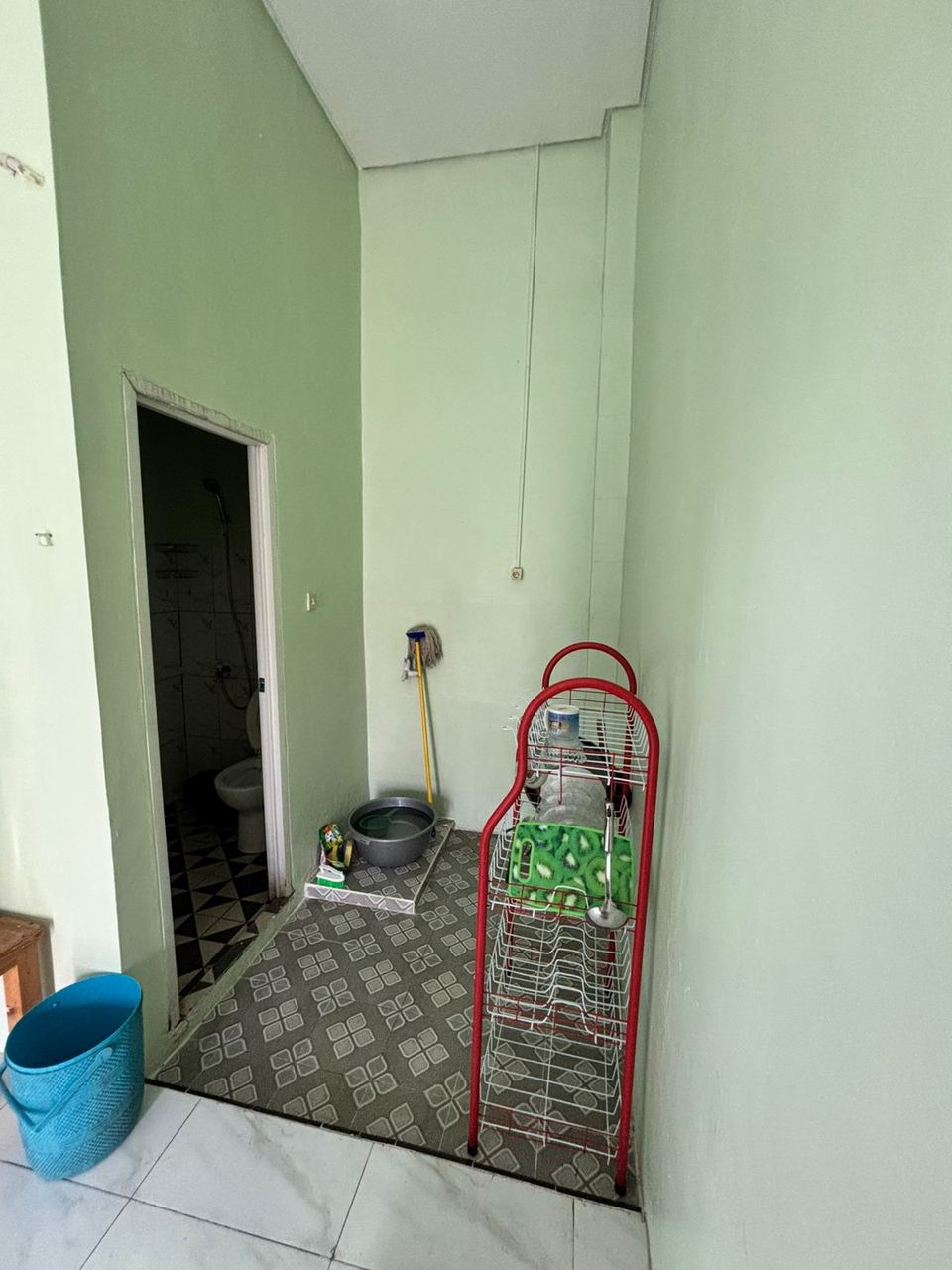 Foto lorong rumah Serang Baru